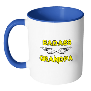 Badass Grandpa Coffee Mug - Awkward T-Shirts