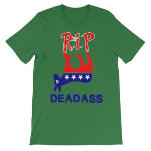 R.I.P. DeadAss Democrats DNC T-Shirt-Leaf-S-Awkward T-Shirts