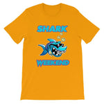 Shark Weekend T-Shirt-Gold-S-Awkward T-Shirts