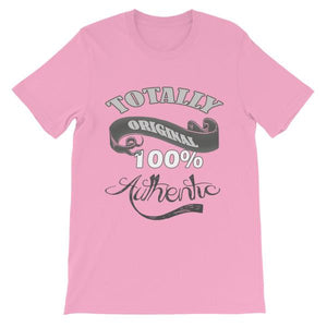 Totally Original 100% Authentic T-shirt-Pink-S-Awkward T-Shirts