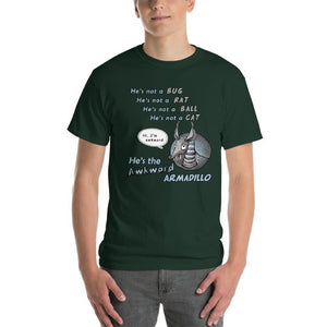 Awkward Armadillo Unisex T-Shirt-Forest-S-Awkward T-Shirts