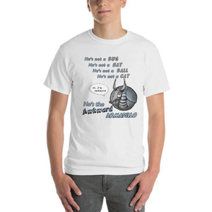 Awkward Armadillo Unisex T-Shirt-White-S-Awkward T-Shirts