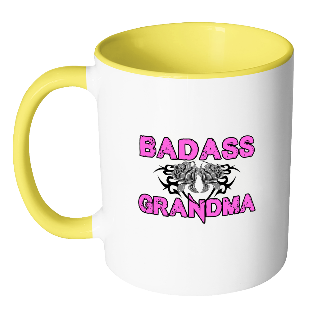 Badass Grandma Coffee Mug - Awkward T-Shirts
