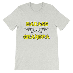 Badass Grandpa T-Shirt-Ash-S-Awkward T-Shirts
