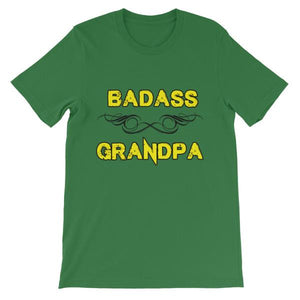 Badass Grandpa T-Shirt-Leaf-S-Awkward T-Shirts