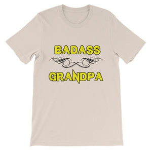 Badass Grandpa T-Shirt-Soft Cream-S-Awkward T-Shirts
