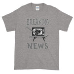Breaking News TV Sledgehammer T-Shirt-Sport Grey-S-Awkward T-Shirts