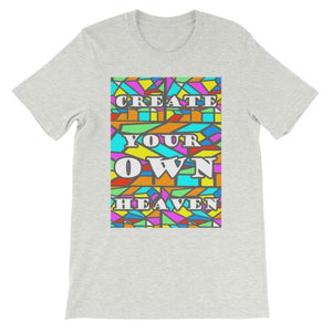 Create Your Own Heaven T-Shirt-Ash-S-Awkward T-Shirts