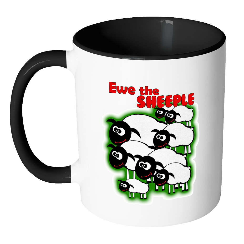 Ewe the Sheeple Funny Coffee Mug - Awkward T-Shirts
