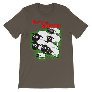Ewe The Sheeple T-shirt-Army-S-Awkward T-Shirts