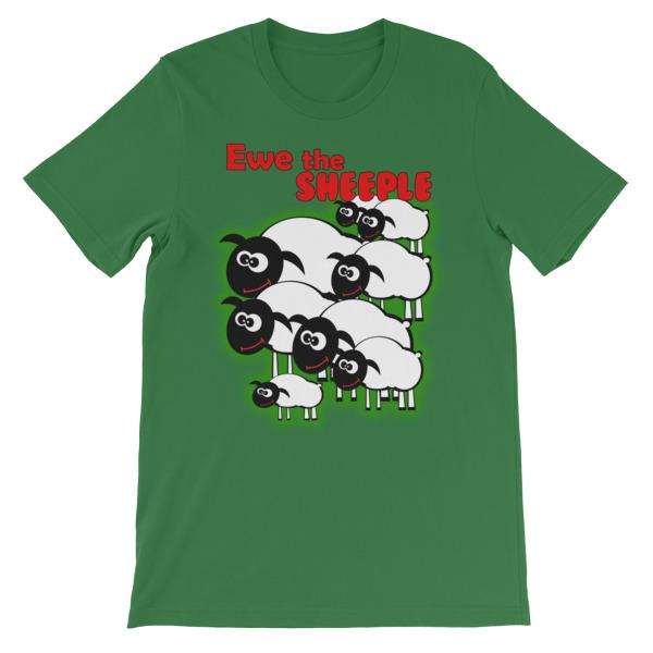 Ewe The Sheeple T-shirt-Leaf-S-Awkward T-Shirts
