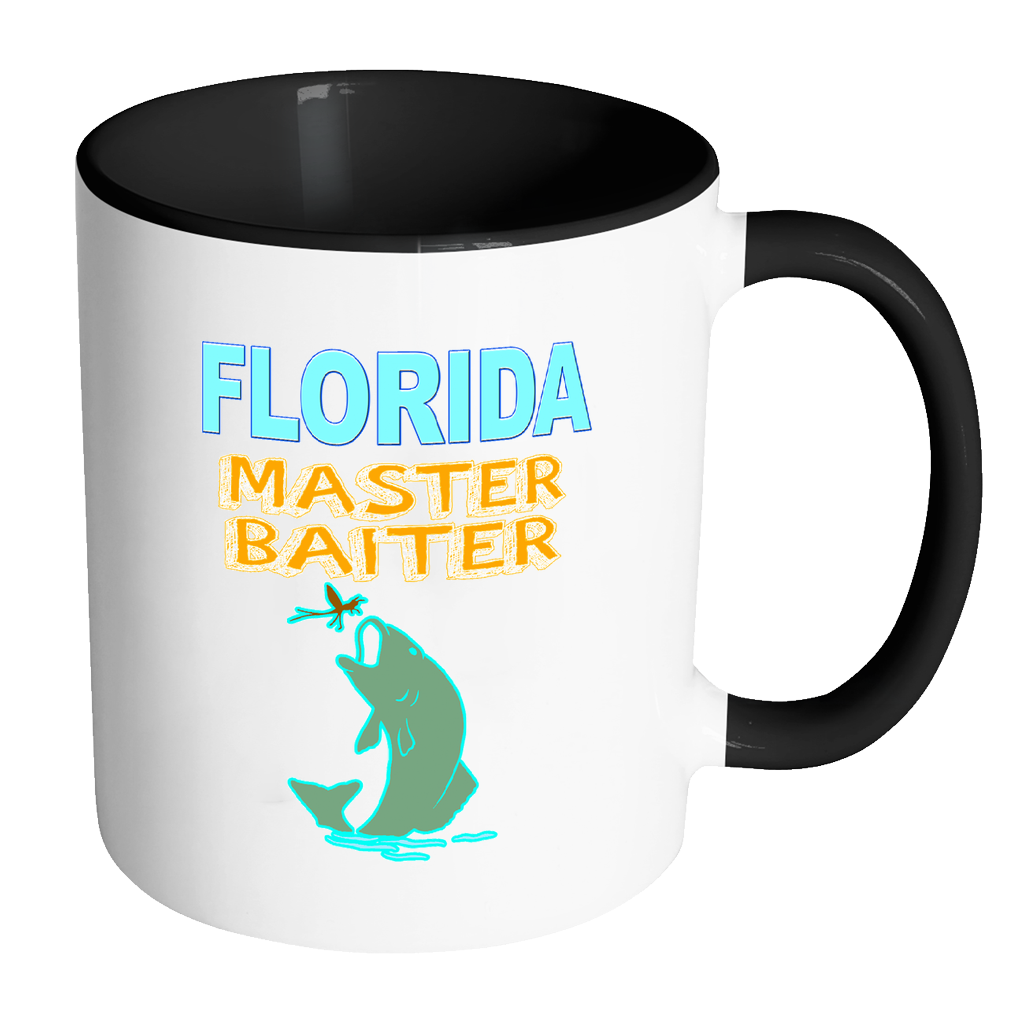 Florida Master Baiter Funny Fishing Coffee Mug – Awkward T-Shirts