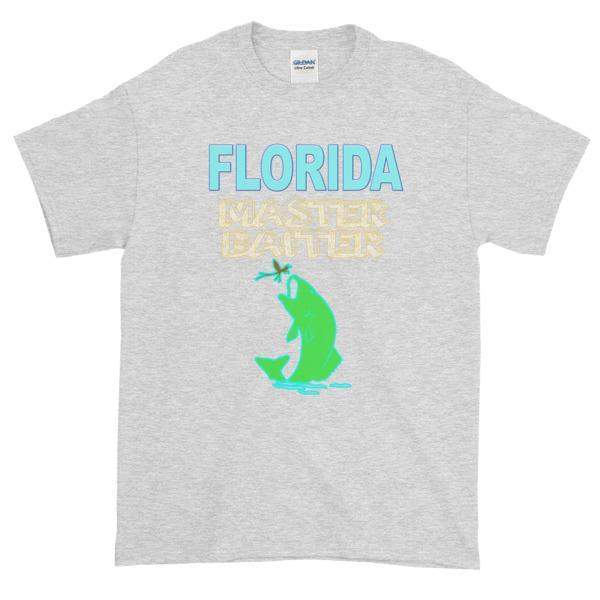 Florida Master Baiter t-shirt-Ash-S-Awkward T-Shirts