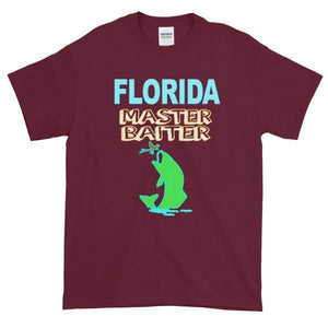 Florida Master Baiter t-shirt-Maroon-S-Awkward T-Shirts