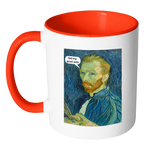 Get My Good Side Vincent Van Gogh Funny Art Coffee Mug - Awkward T-Shirts