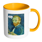 Get My Good Side Vincent Van Gogh Funny Art Coffee Mug - Awkward T-Shirts