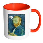 Get My Good Side Vincent Van Gogh Funny Art Coffee Mug - Awkward T-Shirts