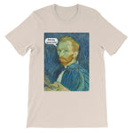 Get My Good Side Vincent Van Gogh T-shirt-Soft Cream-S-Awkward T-Shirts