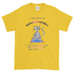 I Believe in ReinCATnation Funny Cat T-Shirt-Daisy-S-Awkward T-Shirts