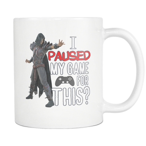 I Paused My Game for This Sarcastic Gamer Coffee Mug
