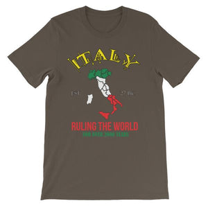 Italy Ruling the World for Over 2000 Years T-shirt-Army-S-Awkward T-Shirts