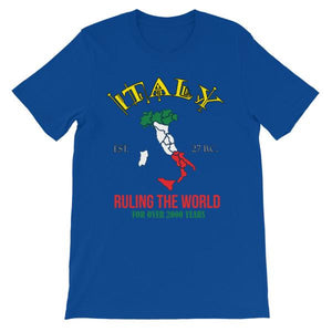 Italy Ruling the World for Over 2000 Years T-shirt-True Royal-S-Awkward T-Shirts
