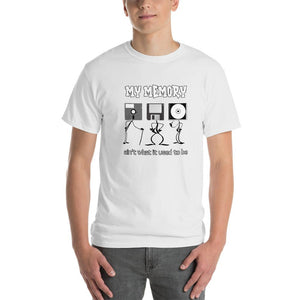 My Memory Ain't What it Used to Be Retro Computer Geek T-Shirt