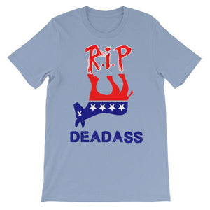 R.I.P. DeadAss Democrats DNC T-Shirt-Baby Blue-S-Awkward T-Shirts