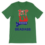 R.I.P. DeadAss Democrats DNC T-Shirt-Leaf-S-Awkward T-Shirts