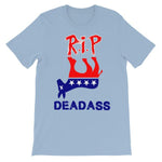 R.I.P. DeadAss Democrats DNC T-Shirt-Light Blue-S-Awkward T-Shirts