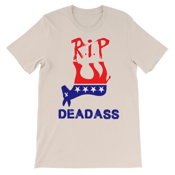 R.I.P. DeadAss Democrats DNC T-Shirt-Soft Cream-S-Awkward T-Shirts