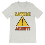 Satire Alert T-shirt-Ash-S-Awkward T-Shirts
