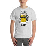 Suds Life Beer Lover T-Shirt-Ash-S-Awkward T-Shirts