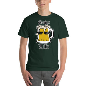 Suds Life Beer Lover T-Shirt-Forest-S-Awkward T-Shirts