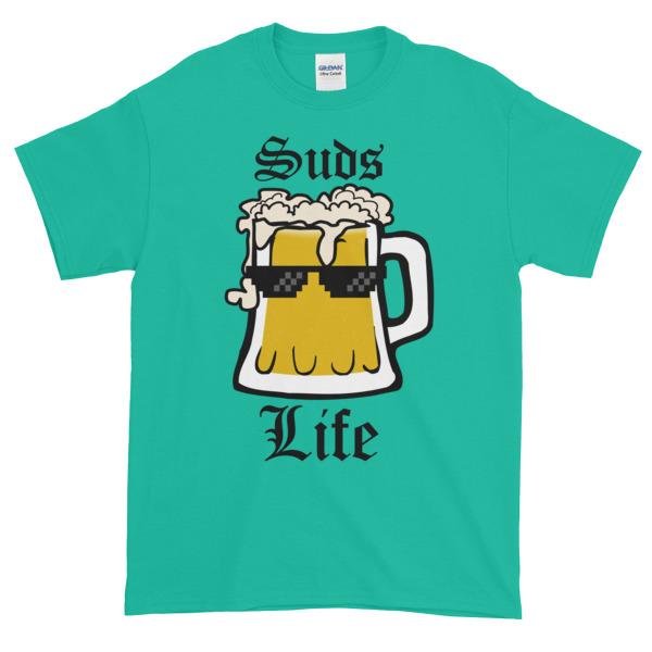 Suds Life T-shirt-Jade Dome-S-Awkward T-Shirts