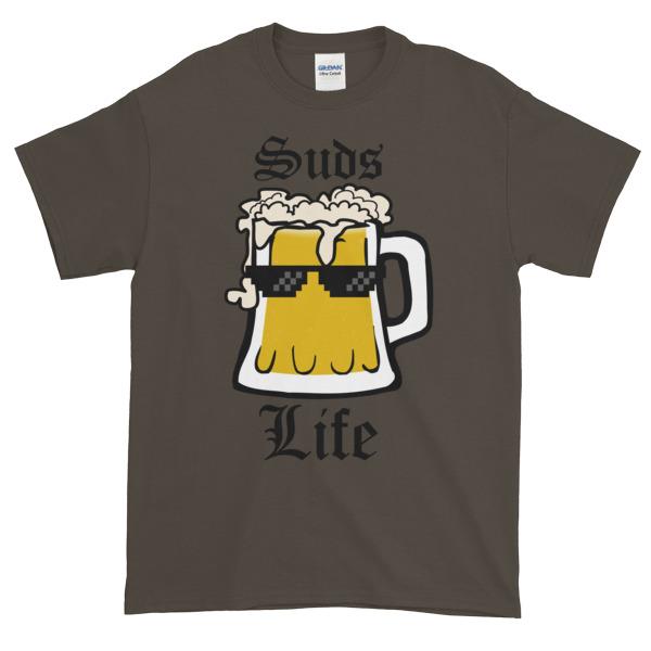 Suds Life T-shirt-Olive-S-Awkward T-Shirts