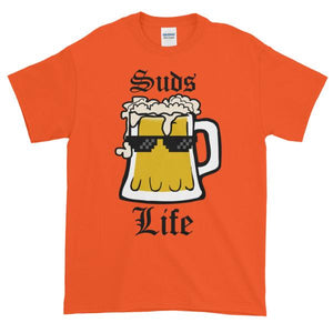 Suds Life T-shirt-Orange-S-Awkward T-Shirts