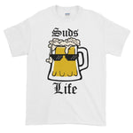 Suds Life T-shirt-White-S-Awkward T-Shirts