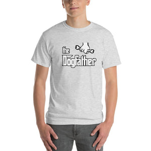 The Dogfather Dog Lover T-Shirt-Ash-S-Awkward T-Shirts
