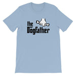 The Dogfather T-shirt-Light Blue-S-Awkward T-Shirts