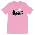 The Dogfather T-shirt-Pink-S-Awkward T-Shirts