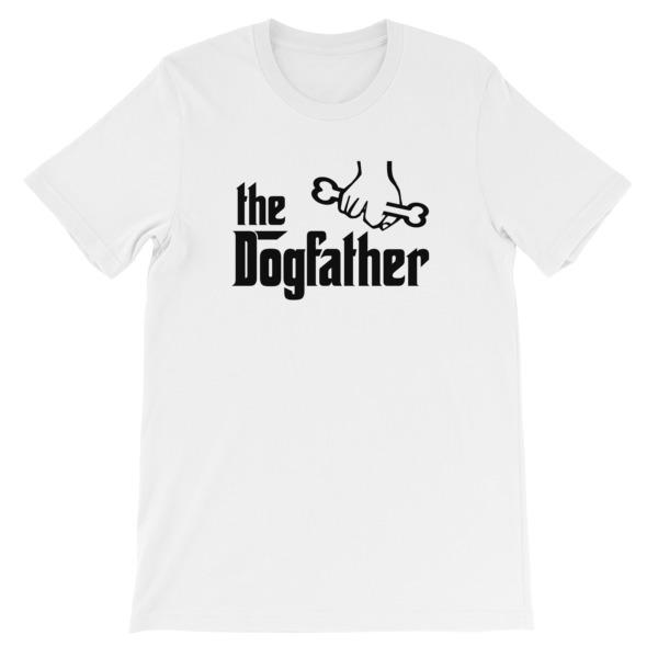 The Dogfather T-shirt-White-S-Awkward T-Shirts