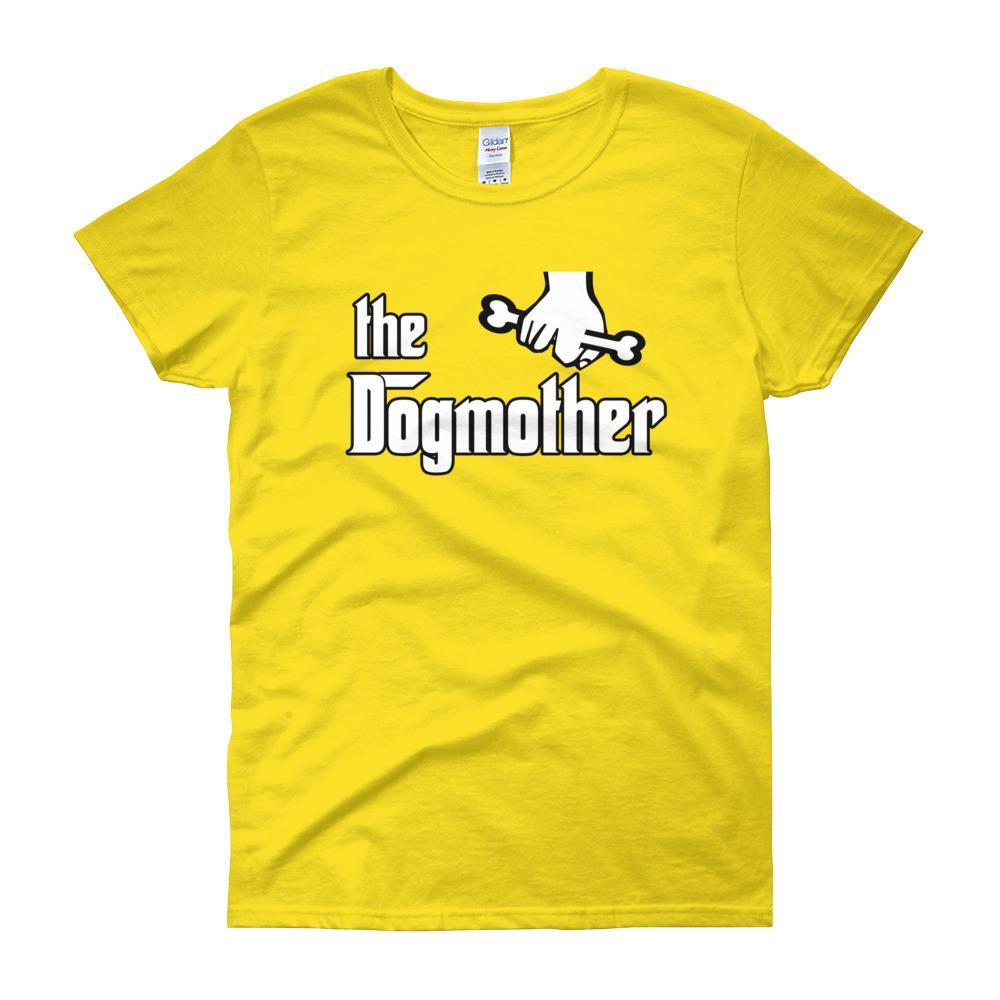 The Dogmother Funny Dog Lover Women's T-shirt-Daisy-S-Awkward T-Shirts