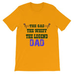 The Gas The Whiff The Legend Dad Fart T-shirt-Gold-S-Awkward T-Shirts