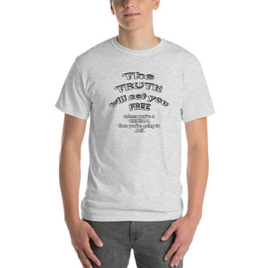The Truth Will Set You Free Unless You're a Criminal T-Shirt-Ash-S-Awkward T-Shirts