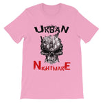Urban Nightmare T-shirt-Pink-S-Awkward T-Shirts