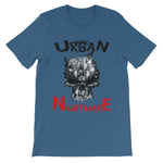 Urban Nightmare T-shirt-Steel Blue-S-Awkward T-Shirts