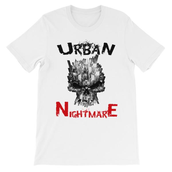 Urban Nightmare T-shirt-White-S-Awkward T-Shirts