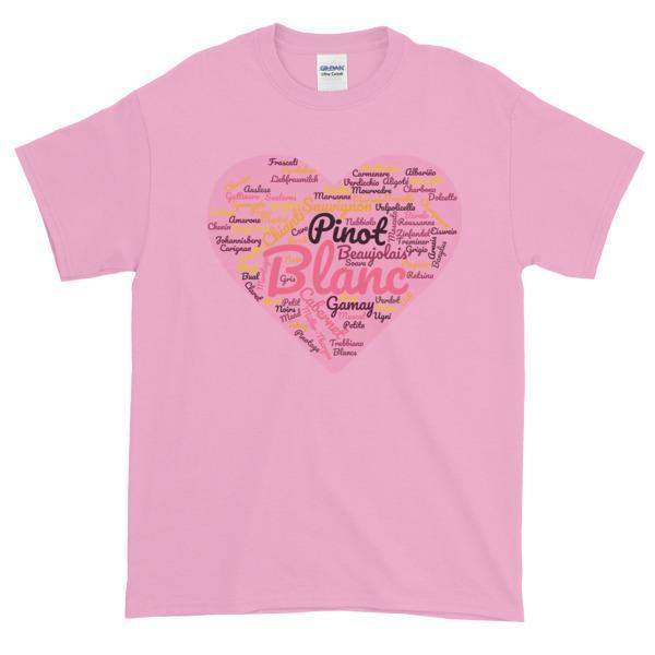 Wine Cloud T-shirt-Light Pink-S-Awkward T-Shirts