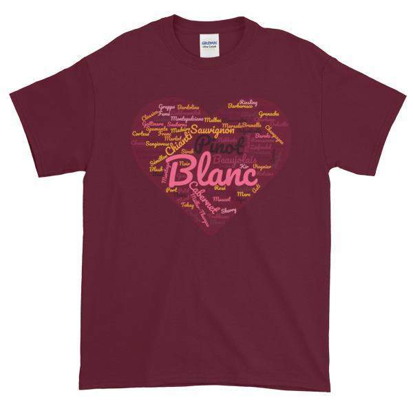Wine Cloud T-shirt-Maroon-S-Awkward T-Shirts